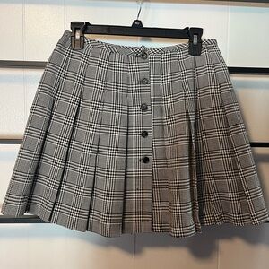 Juniors Vintage Size 7/8 Pleated Mini Skirt, WRAPPER, Made in USA, G19